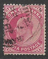 COLONIE INGLESI 1902-09 INDIA INGLESE  EFFIGE DI EDOARDO VII YVERT. 59 USATO VF - 1902-11 King Edward VII