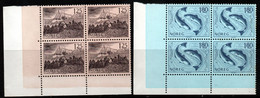 435- NORWAY 1977 - SCOTT#: 702-703 - MNH - FISHERMENS AND FISH - Unused Stamps