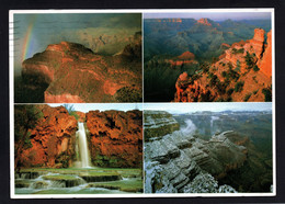 (RECTO / VERSO) SCENIC GRAND CANYON VIEWS - BEAU TIMBRE - CPM GF - Grand Canyon