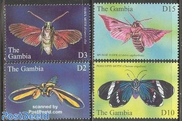 Gambia 2002 Butterflies 4v, Mint NH, Nature - Butterflies - Gambia (...-1964)