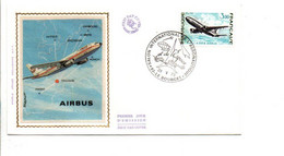 SALON INTERNATIONAL AERONAUTIQUE ET ESPACE LE BOURGET 1973 - Commemorative Postmarks