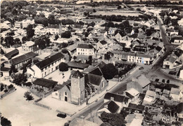 44-SAINT-BREVIN-LES-PINS- PLACE DU MARCHE , L'EGLISE ET LES ECOLES VUE DU CIEL - Saint-Brevin-les-Pins