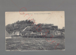 Tillières-sur-Avre - Panorama Et Les Remparts Du Château - Postkaart - Tillières-sur-Avre