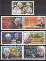 NICARAGUA 2091-2097,unused - Albert Einstein