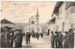 CPA - Albens - Sortie De La Messe - Savoie - Albens