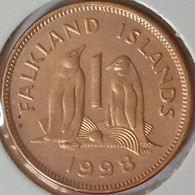 Falkland Islands - 1 Penny, 1998, KM# 2a - Falkland Islands