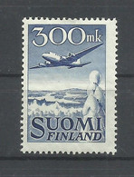 FINLANDIA  YVERT  AEREO  3    MH  * - Nuovi