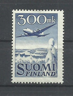 FINLANDIA  YVERT  AEREO  3    MH  * - Unused Stamps