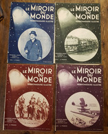 26 Revues "Le Miroir Du Monde " Hebdomadaire Illustré 1930 - Otros