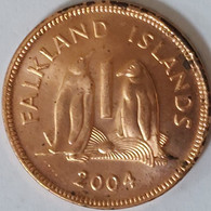 Falkland Islands - 1 Penny, 2004, KM# 130 - Falkland