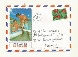 POLYNESIE TP FELICITATIONS EMIS EN 2002  SUR LETTRE. - Cartas & Documentos