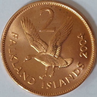 Falkland Islands - 2 Pence, 2004, KM# 131 - Falklandinseln