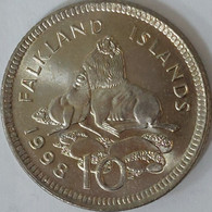 Falkland Islands - 10 Pence, 1998, Unc, KM# 5.2 - Falkland