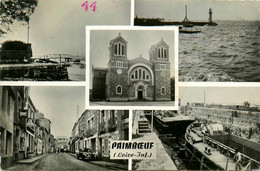 Paimboeuf * Souvenir De La Commune * Cpa 5 Vues * Chantier Naval - Paimboeuf