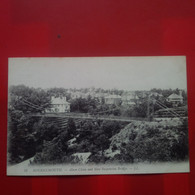 BOURNEMOUTH ALUM CHINE AND NEW SUSPENSION BRIDGE - Bournemouth (avant 1972)