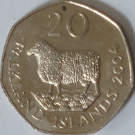 Falkland Islands - 20 Pence, 2004, KM# 134 - Falkland Islands