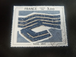 Raoul Ubac (1910-1985) - 3f. - Bleu-noir, Bleu-gris Et Beige - Oblitéré - Année 1980 - - Gebruikt