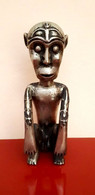 Scultura Nota Anche Come BULUL - ( Ancestor Figure ) Guardiano Del Riso altezza 13,5 Cm - Art Oriental