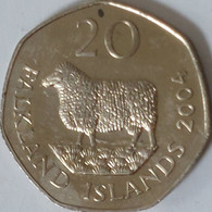 Falkland Islands - 20 Pence, 2004, KM# 134 - Falklandinseln