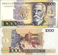 Brazil Pick-number: 216b Uncirculated 1989 1.000 Cruzados - Brésil