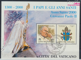 Vatikanstadt Block21 (kompl.Ausg.) Gestempelt 2000 Papst Johannes Paul II. (9786089 - Oblitérés