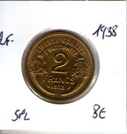 France. 2 Francs Morlon. 1938 - 2 Francs