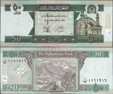 Afghanistan Pick-number: 69a Uncirculated 2002 50 Afghanis - Afghanistan