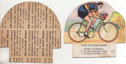 SPORT CYCLISME Tour De France : VAN STEENBERGEN Equipe De Belgique  (Pub La Vache Sérieuse) - Andere & Zonder Classificatie