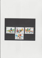 Cuba 1997 - (YT)  364-15-17-18  Used  "Calcio. Mondiali Francia '98" - Gebruikt