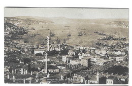 CPA Constantinople Vue Panoramique Du Port Et Du Bosphore - Turchia