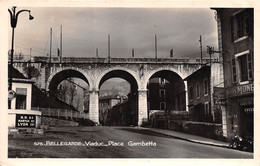 01 BELLEGARDE SUR VALSERINE  Viaduc Place Gambetta   10 (scan Recto Verso)KEVREN0707 - Bellegarde-sur-Valserine