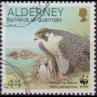 GUERNSEY-ALDERNEY 2000 - Scott# 146 Kestrels 44p Used - Alderney