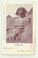 LA SFINGE, EGITTO -  VIAGGIATA  FP - Sphinx