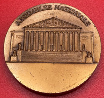 Bronze : Médaille Assemblée Nationale 68g - Professionnels / De Société