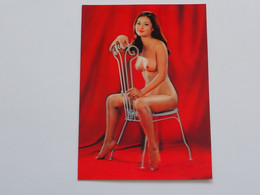 3d 3 D Lenticular Stereo Postcard  Naked Girl Toppan     A 220 - Cartoline Stereoscopiche