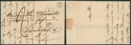 Précurseur - LAC + Cachet T18 "Beauraing" Et Boite Rurale "R" (Vonêche, 1839) > Bouvigne, Port 2 Décimes + CA - 1830-1849 (Onafhankelijk België)