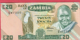 20 Kwacha Neuf 3 Euros - Zambie