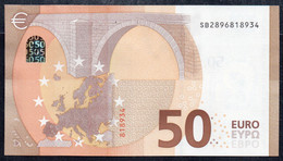 50 EURO ITALY  LAGARDE S048 SB  Ch  "89"  UNC - 50 Euro