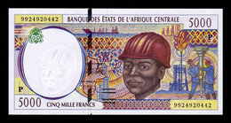 Central African St. Chad 5000 Francs 1999 Pick 604Pe SC UNC - Chad