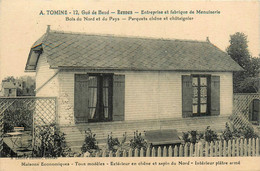 Rennes * A. TOMINE * Entreprise De Fabrique De Menuiserie , Bois Du Nord Et Du Pays * 12 Gué De Baud * Artisan Artisanat - Rennes