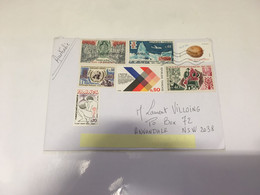 (5 H 31) FRANCE Letter Posted To AUSTRALIA (during COVID-19 Pandemic) 3 Covers - Covers & Documents