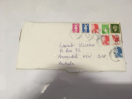 (5 H 31) FRANCE Letter Posted To AUSTRALIA (during COVID-19 Pandemic) 1 Cover - Covers & Documents