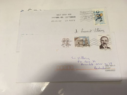 (5 H 31) FRANCE Letter Posted To AUSTRALIA (during COVID-19 Pandemic) 2 Covers - Covers & Documents