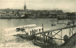 St Malo * Aviation * Les Hydroplanes SANCHEZ BESA , Pilote Jean BENOIT Et ASTRA , Pilote LABOURET * Avion - Saint Malo