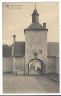 CPA Villers Perwin Entrée Du Château - Les Bons Villers