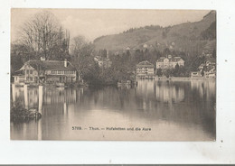 THUN 5789 HOFSTETTEN UND DIE AARE  1909 - Hofstetten Bei Brienz