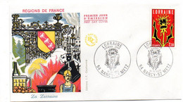 FDC --1979 -- Régions De France --La Lorraine.....cachet  NANCY -54.--METZ - 57............à Saisir - 1970-1979
