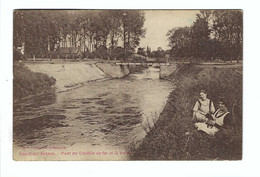 Condé-sur-Escaut  -  Pont Du Chemin De Fer Et La Hains 1926 - Conde Sur Escaut