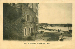 Le Conquet * Rue Et Hôtel Du Port - Le Conquet