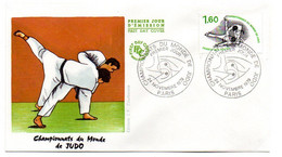 FDC --1979 --Championnat Du Monde De JUDO .....cachet  PARIS-75....................à  Saisir - 1970-1979